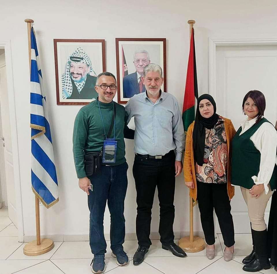 Al-Umma University College thanks the Embassy of the State of Palestine in Greece