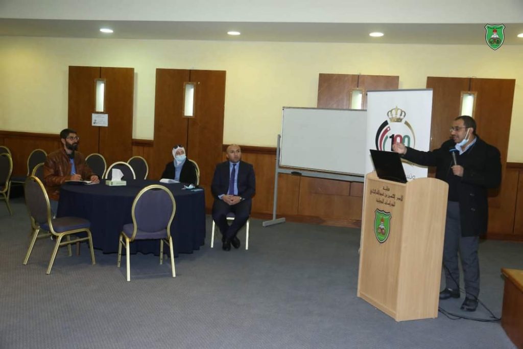 UJ has held a training workshop in the UJ, Amman about Edu4ALL Project