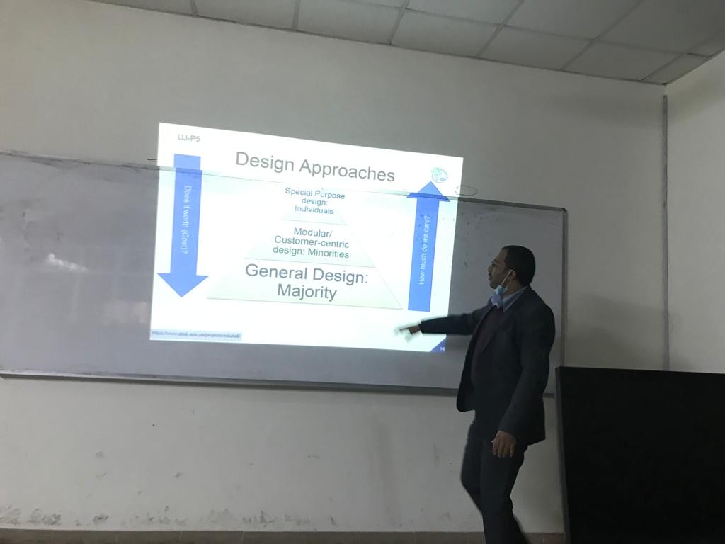 UJ Aqaba training  Ismail ALTaharwa Design Approaches at UJ