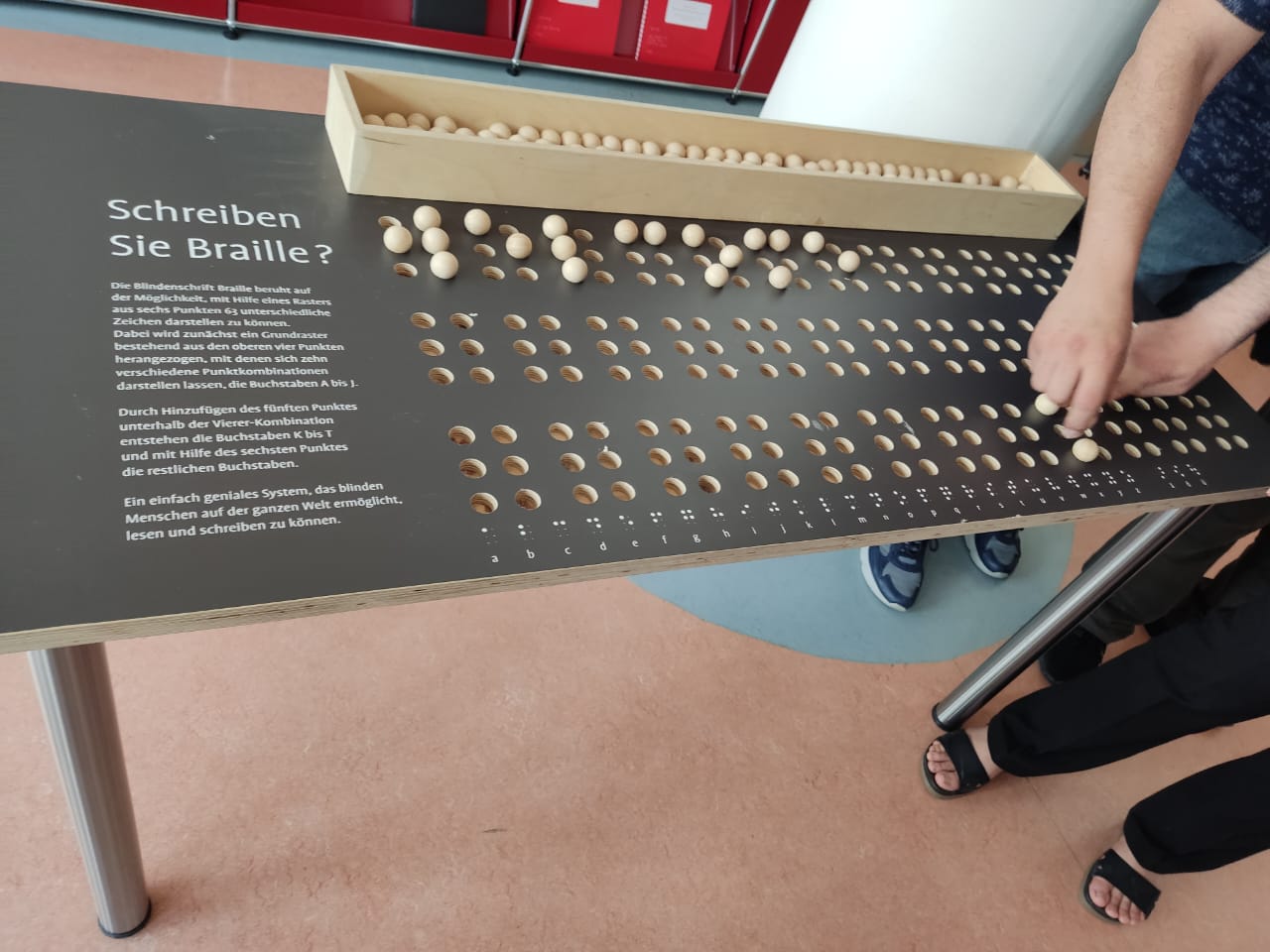 Leipzig Training Teaching Braille Language
